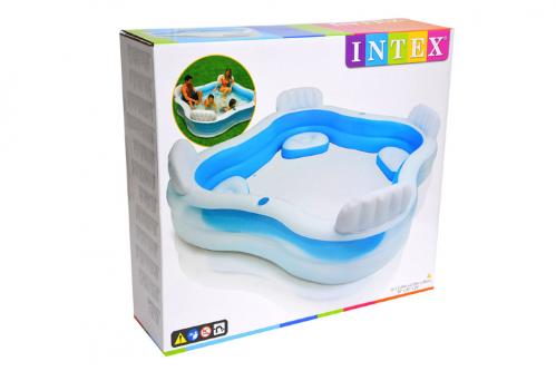 Бассейн "Семья" (229х229х46см) 2 шт/упак 56475 - фото 2