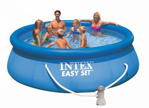 Бассейн "Изи" (396х84см)+фильтр 1 шт/упак 28142 - фото 1