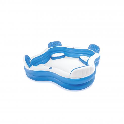 Бассейн "Семья" (229х229х46см) 2 шт/упак 56475 - фото 1