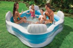 Бассейн "Семья" (229х229х46см) 2 шт/упак 56475 - фото 6