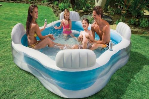 Бассейн "Семья" (229х229х46см) 2 шт/упак 56475 - фото 3